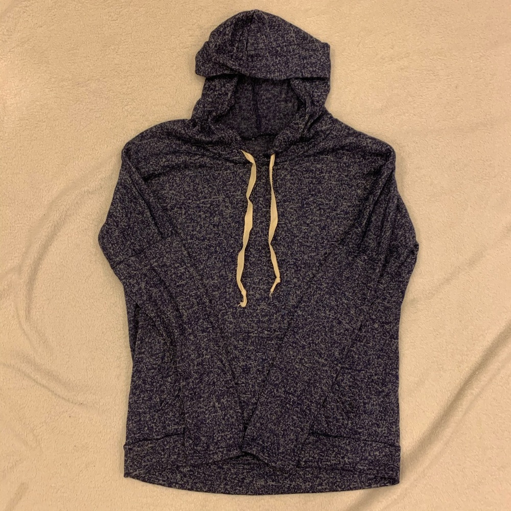 AE Lightweight Thin Blue Hoodie
